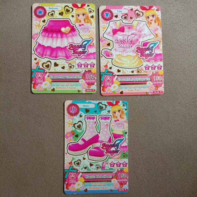 Jual Murah Kartu aikatsu ORIGINAL classic pink