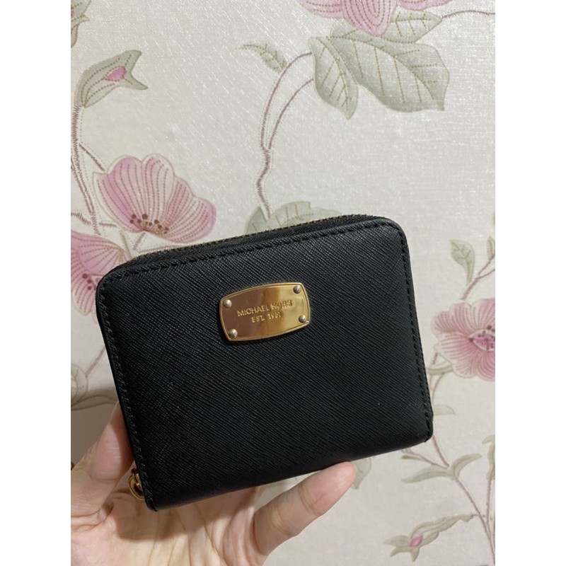 PL Michael Kors MK wallet black authentic