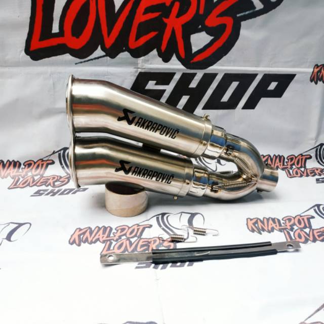 Knalpot Akrapovic Megaphone Slincer only