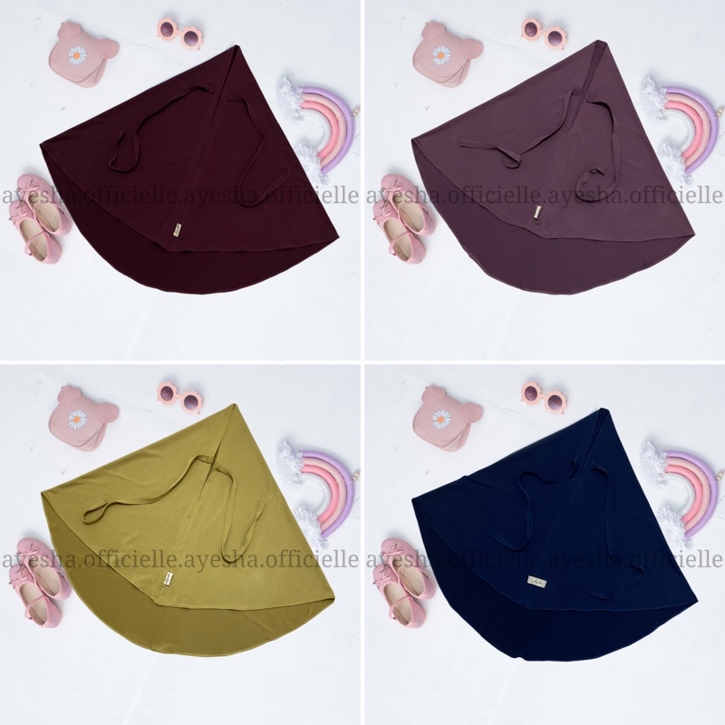 Ayesha - BALISHA BERGO ANAK | Usia 1-6th Jersey ITY Premium