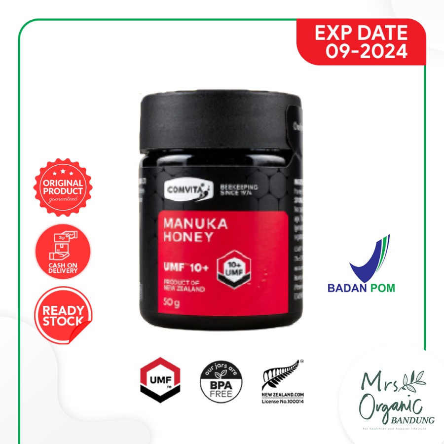 

Comvita Manuka Honey Madu Murni Alami UMF 10+ 50 gram