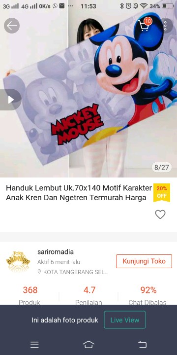 Handuk Lembut Uk.70x140 Motif Karakter Anak Kren Dan Ngetren Termurah Harga Promo Bisa Cod