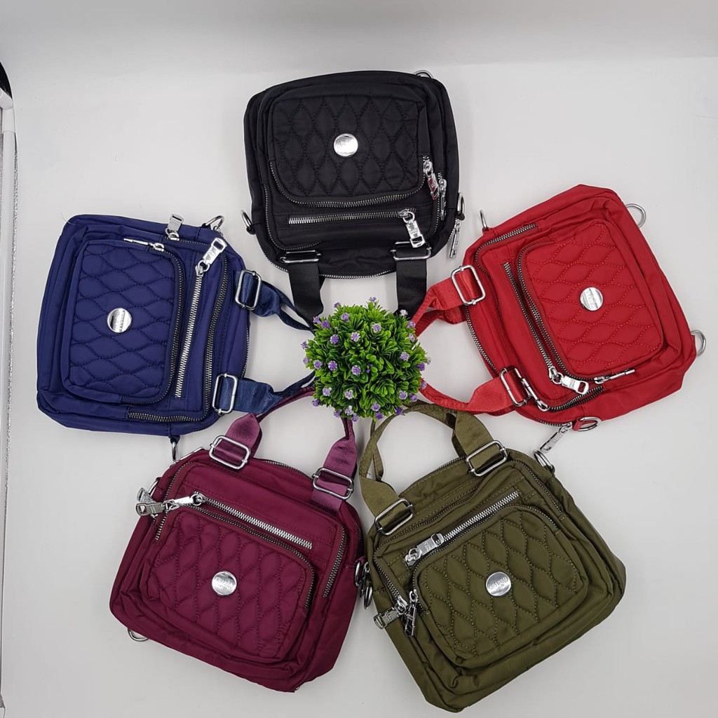 Original Tas Chibao 1813 Import 3in1 Jinjing Slempang Ransel/ Tas Chibao 1813/ Tas Slempang C