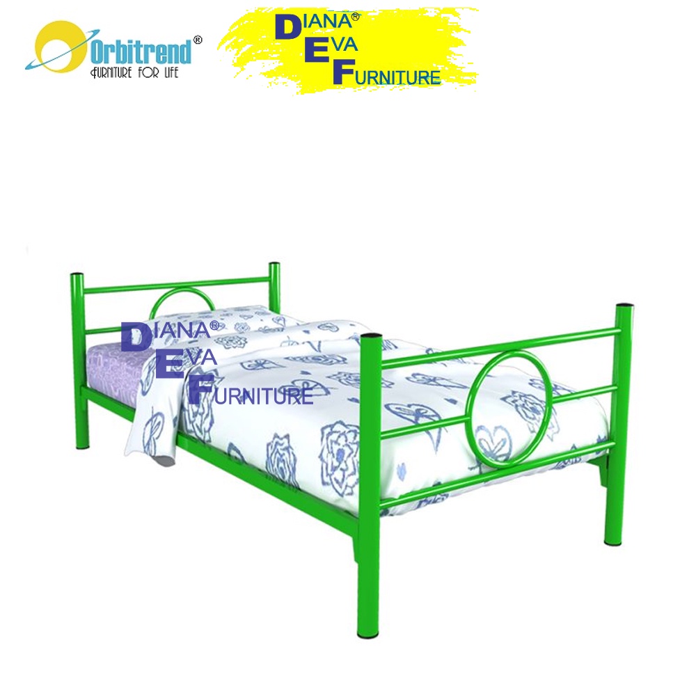 Ranjang Besi Orbitrend Ringo / Tempat Tidur 90x200