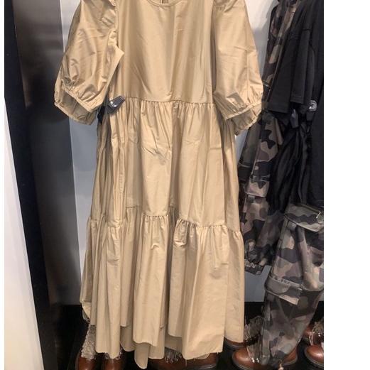 Paling MurahZARA Poplin Puff-sleeved Dress