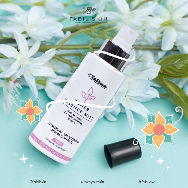 (BAYAR DI TEMPAT) Fabil Toner New Fabil Skin Original Toner Essence Mist fabil beauty halal