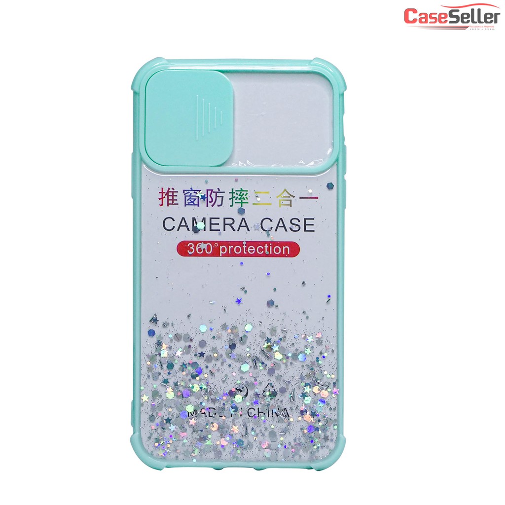 iPh 6G  6G+  7G+ 8G+  9G XR Case Candy Glitter Lensa protector Case FUZE Bling Bumper TPU SOFT