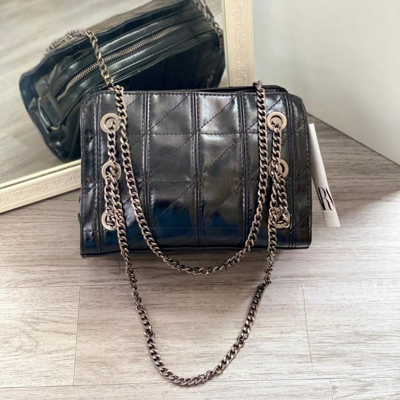 ZZ577 Zara Quilted Chain Shoulder Bag