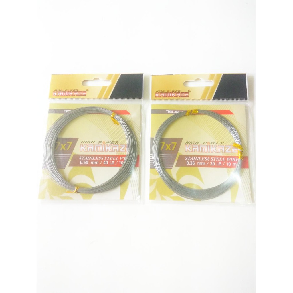 Dijual Neklin Kamikaze 7x7 Trolling and Leader Wire Diskon