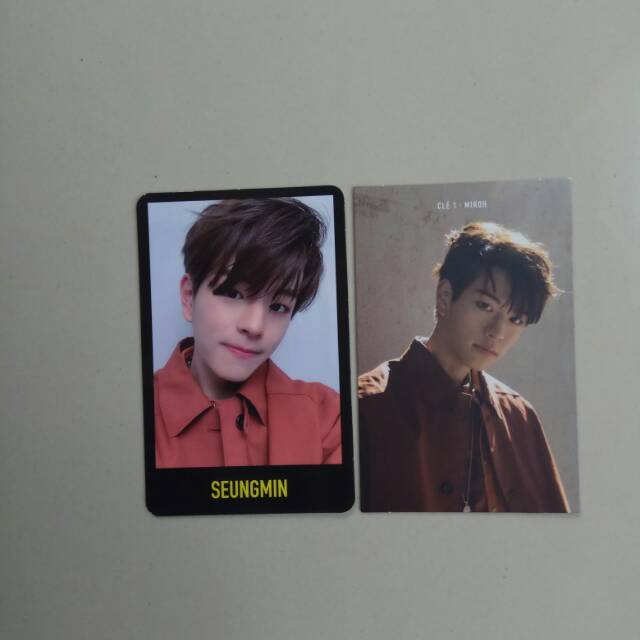 SEUNGMIN PHOTOCARD MIROH ALBUM