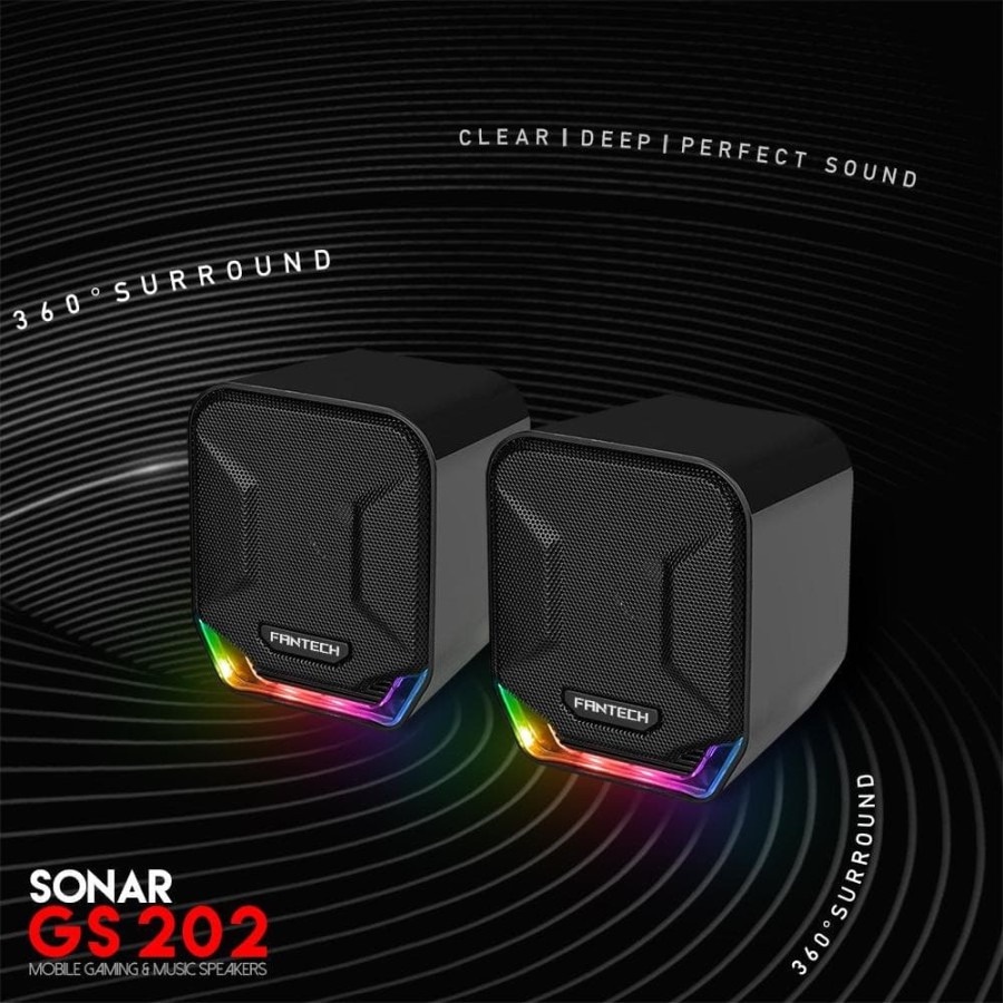 Speaker Mobile Gaming &amp; Music Speakers Sonar GS202 Fantech