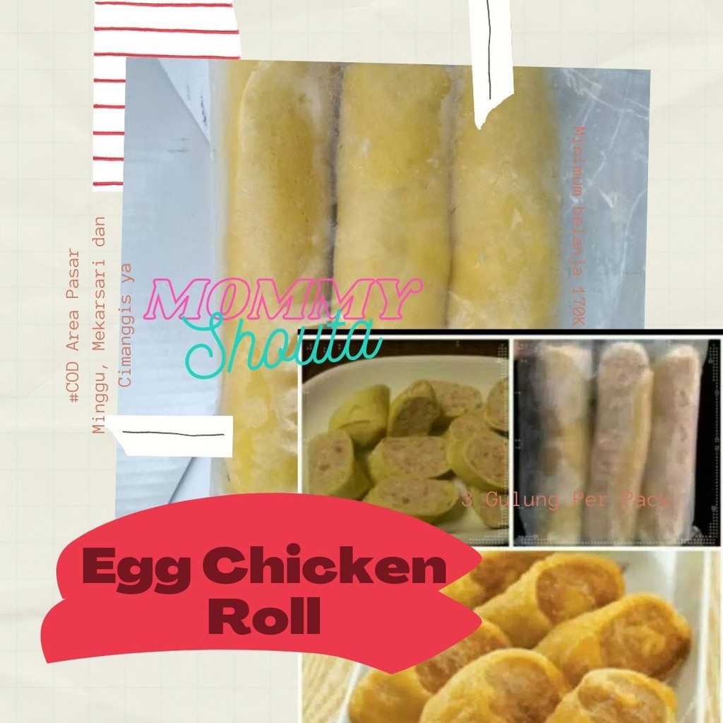 Jual Egg Chicken Roll Shopee Indonesia