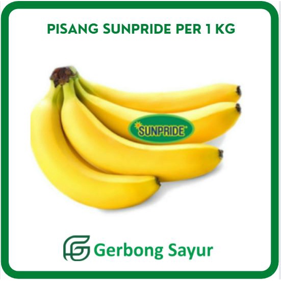 

Buah Pisang Sunpride per 1 kg Segar