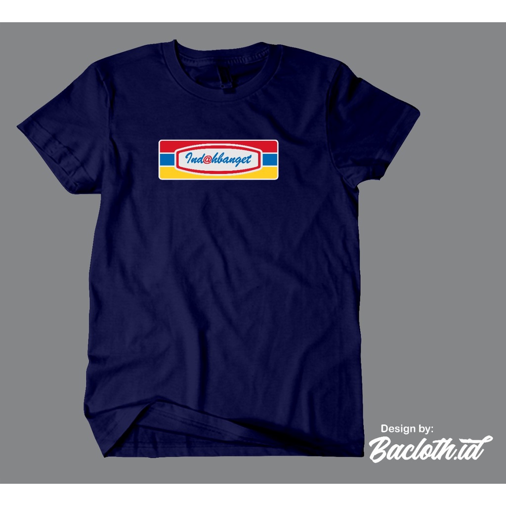 KAOS PLESETAN LOGO INDOMARET COMBED 20S