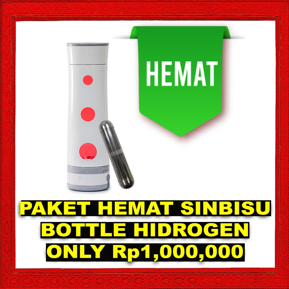 Promo Botol Mengubah Air Hidrogen KK Hydrogen Water Bottle KK Indonesia