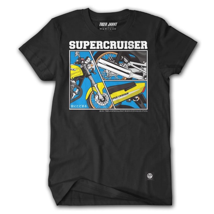 KAOS HONDA TIGER ORIGINAL KODE SUPER CRUISER