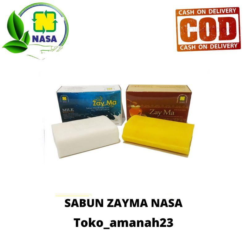 SABUN ZAYMA NASA / MBS NASA / ZAYMA SABUN MILK BEAUTY/ZAYMA SABUN LULUR ZAITUN