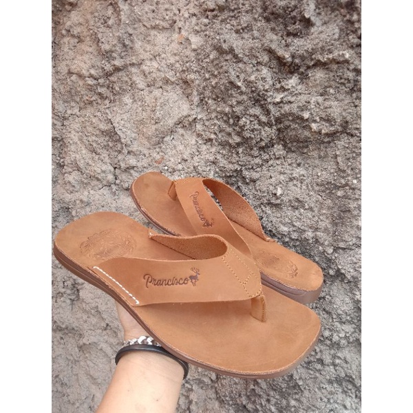 sandal pria sandal terbaru baha full kulit sandal japit sandal tarumpah