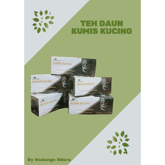 

Teh Celup Daun Kumis Kucing by Wedange Ndoro isi 20 pcs