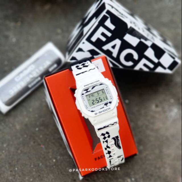 JAM TANGAN ORIGINAL G SHOCK DW-5600VT X FACETASM