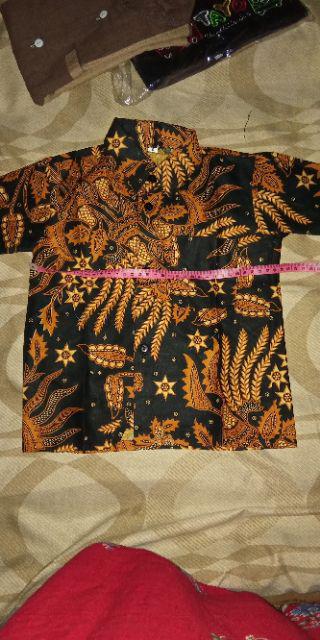 Couple Ayah Anak Batik Sogan Manggar