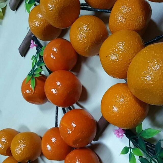 Artificial Fruits / Buah Palsu, Hiasan Dinding Aneka Buah Mirip Aslinya, Isi 6