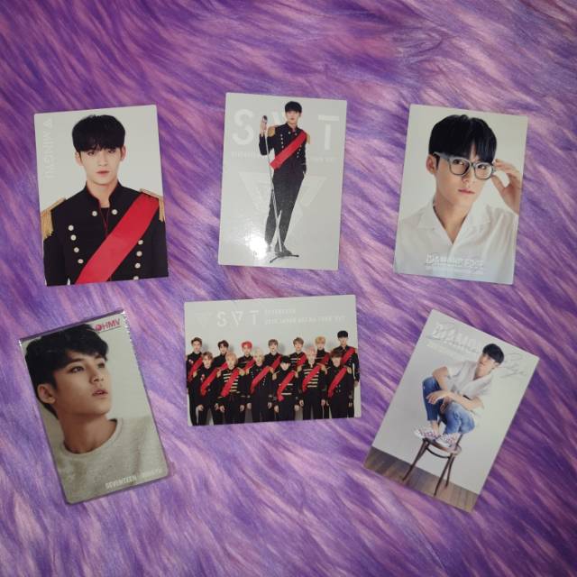 SEVENTEEN Trading Card Diamond Edge Japan and Japan Arena Tour Mingyu