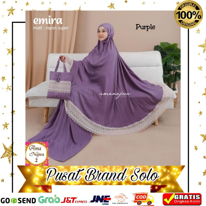 MUKENA EMIRA || ORIGINAL BY AMANAJWA