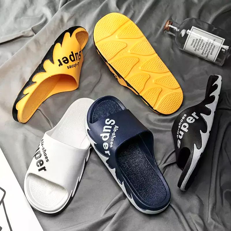 Sandal Pria Jelly Air Shoes SUPER / Sandal Karet Pria Korean Style