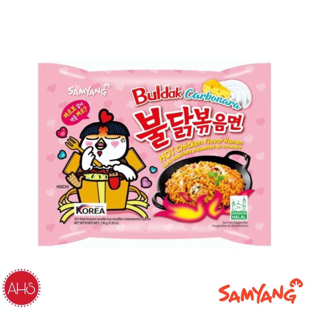 

Samyang Hot Chicken CARBONARA 130g