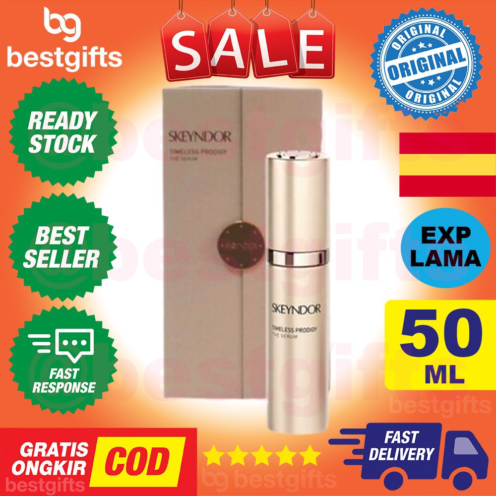 SKEYNDOR TIMELESS PRODIGY THE SERUM ANTI AGING PENUAAN DINI PEREMAJAAN WAJAH GARIS KERIPUT 50 ML