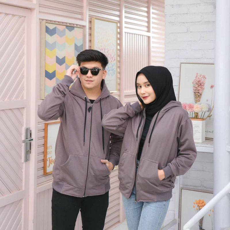 JACkET SWEATER SWITER POLOS ZIPPER BIG SIZE L, XL, XXL, XXXL