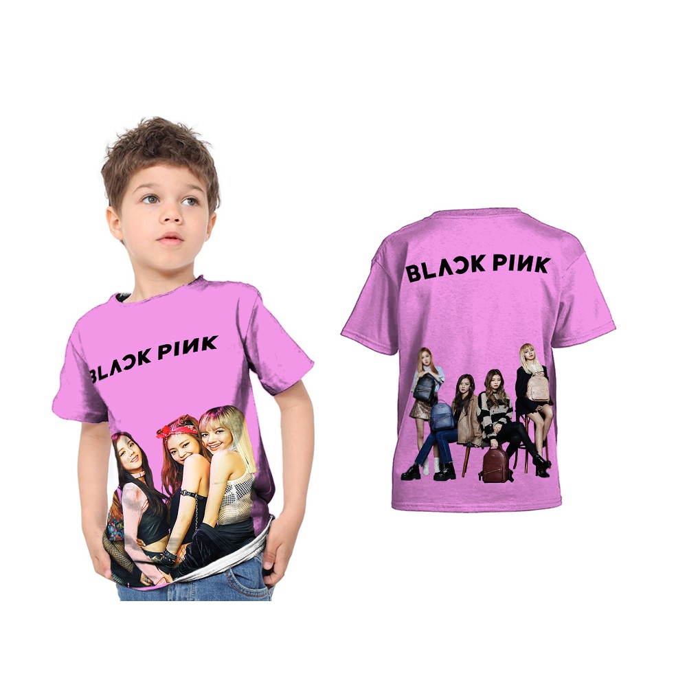 [Riashop] Kaos Blackpink Anak | Kaos Blackpink Kpop | Kaos Blackpink Original