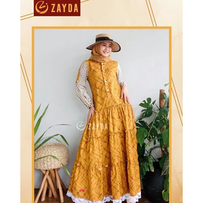 ZAYDA DRESS ZG68 MUSTRAD