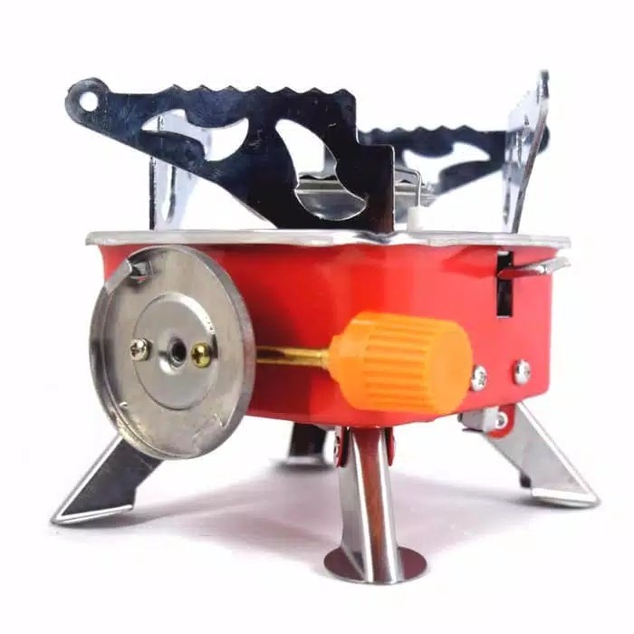 Kompor Kotak Portable Gas Alat Masak Mini Outdoor Camping Gunung