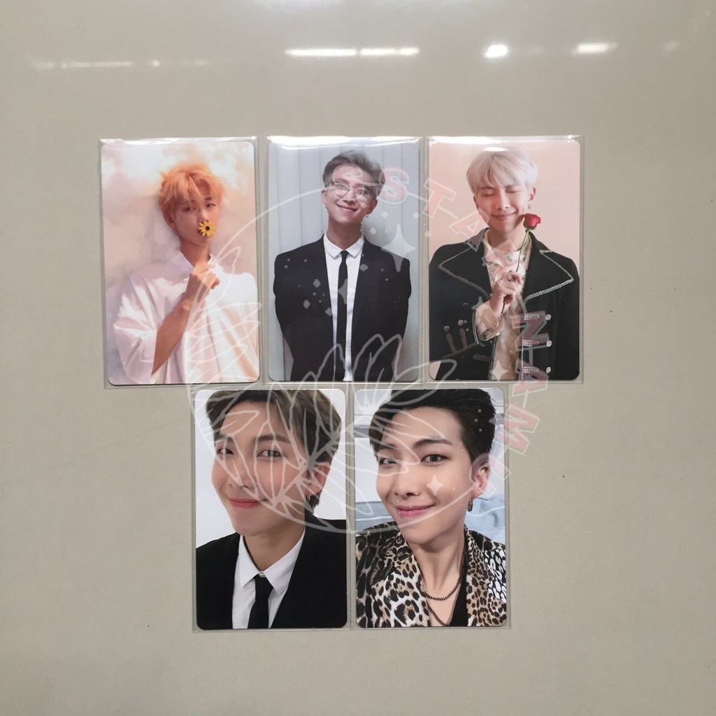 BTS NAMJOON PHOTOCARD MEMORIES 2017 2018 2019 2020 DVD BLURAY BR
