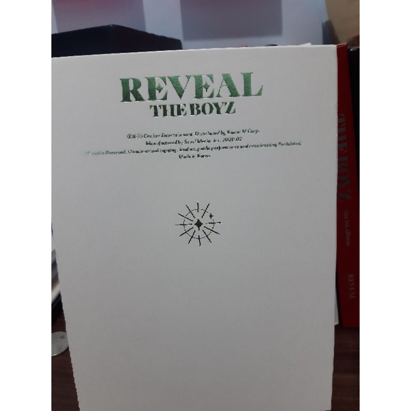 Album The Boyz REVEAL Boy ver. (ALBUM ONLY)