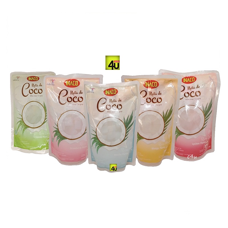 

INACO - Nata de Coco in Syrup - 360 gr