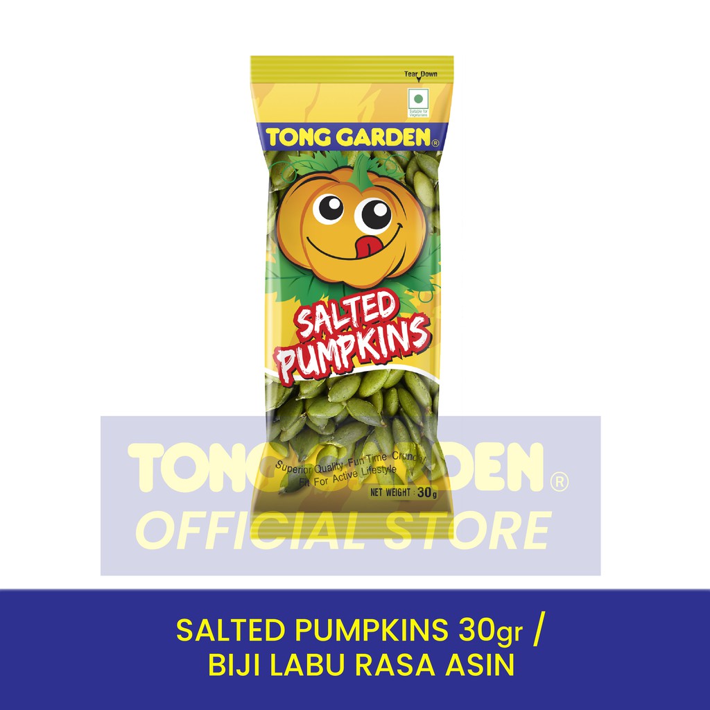 

Tong Garden Salted Pumpkin 30g - Biji Labu Rasa Asin 30g