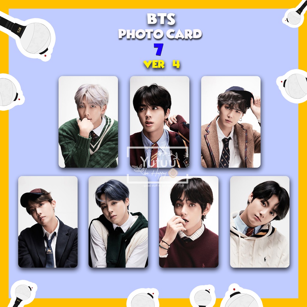 BANGTAN PHOTO CARD 7 (ver - 4) / PC Bangtan unofficial