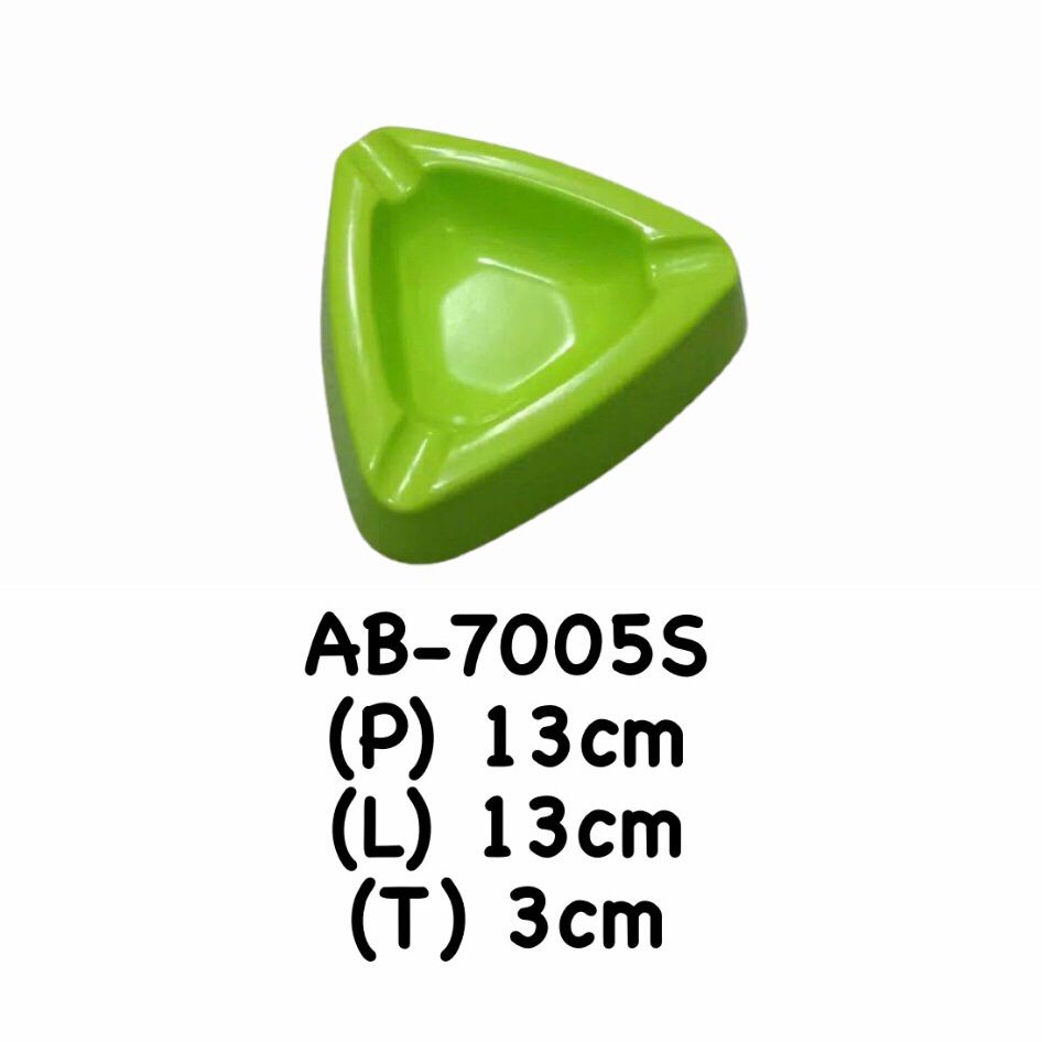 Asbak Rokok / Tempat Rokok Segitiga AB-7005S Singa Singi (1Pcs)