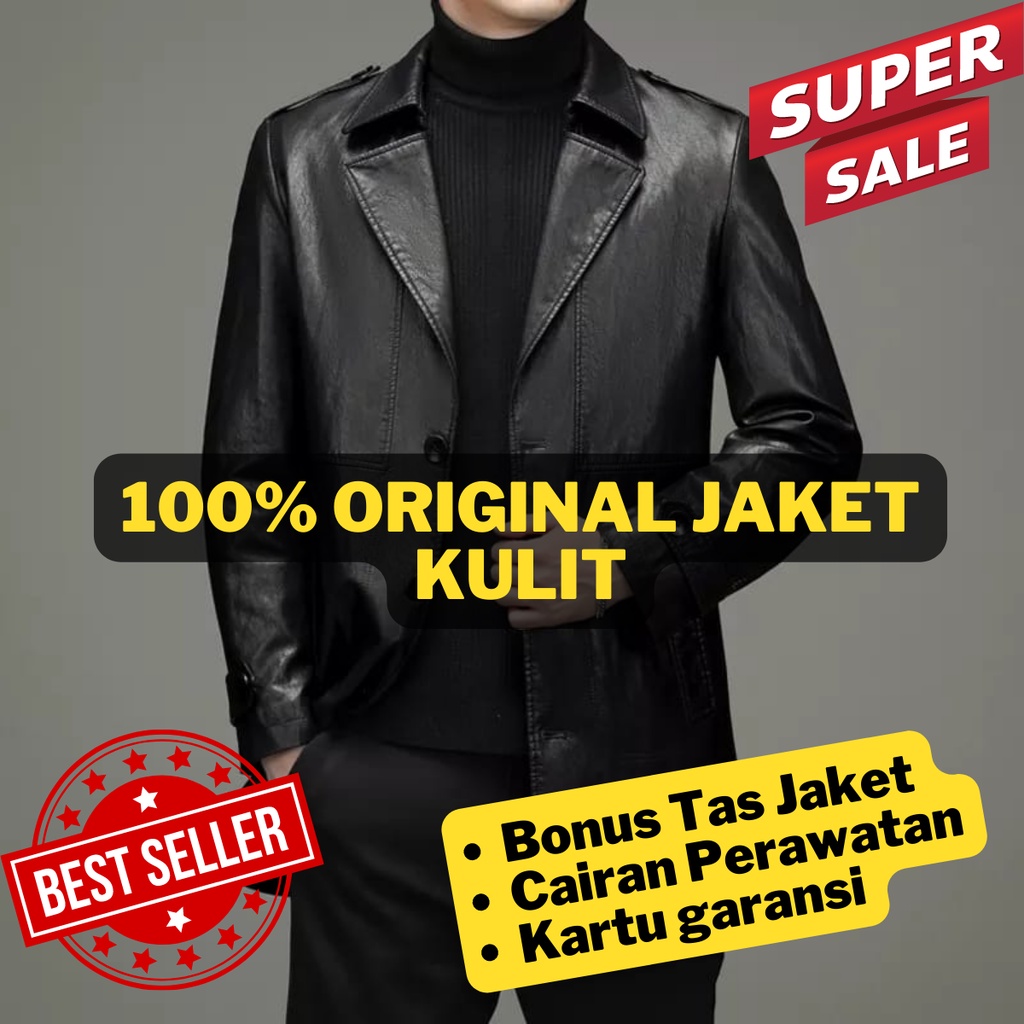 Jaket kulit pria jaket kulit domba jeket kulit pria rompi kulit jaket mantel jaket motor pria kulit 