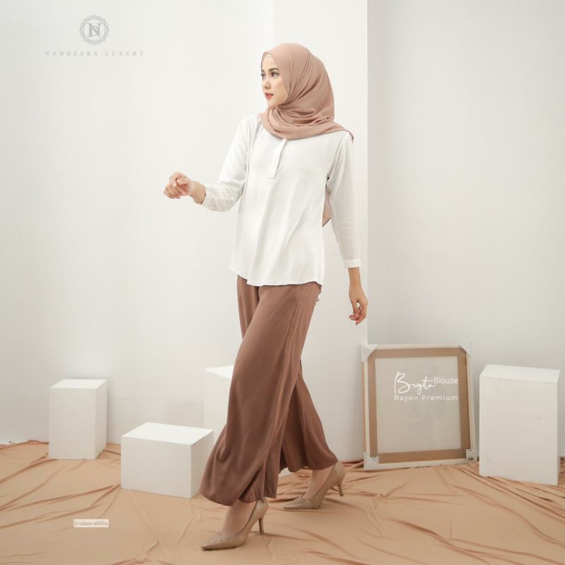 BRIGITA BLOUSE BY NADHEERA LUXURY // ORIGINAL NADHEERA LUXURY