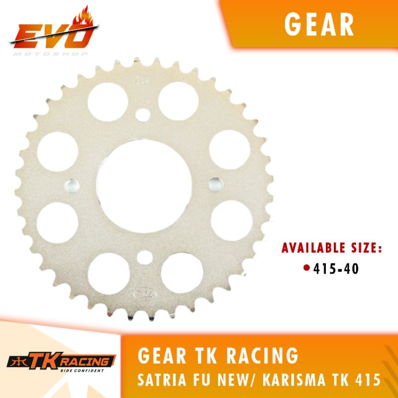 gear TK Satria Fu / karisma 415-40T belakang