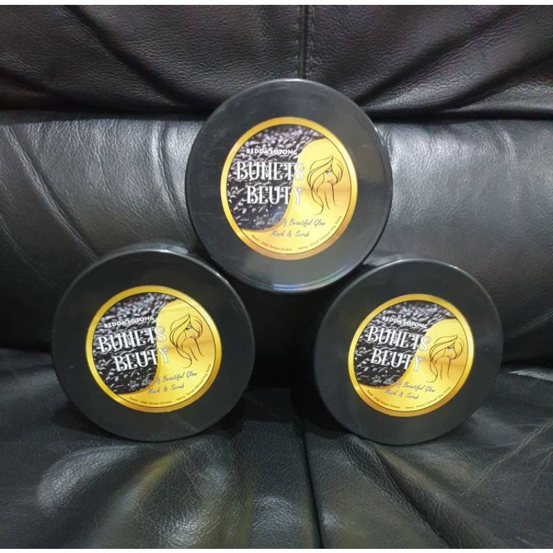 500gr BEDA LOTONG LULUR HITAM BANGSAWAN BUGIS MASK &amp; SCRUB