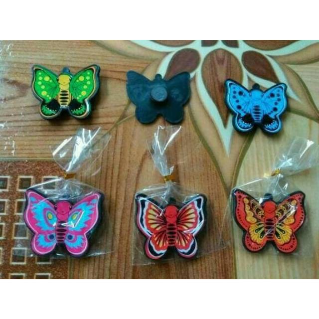 Souvenir Magnet Kulkas Kupu Kupu Tempelan Kulkas