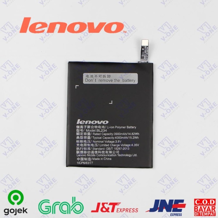 Order Langsung BATERAI BATRE BATTRY LENOVO A7010 K4 NOTE BL-256 BL256 ORIGINAL 99% Limited