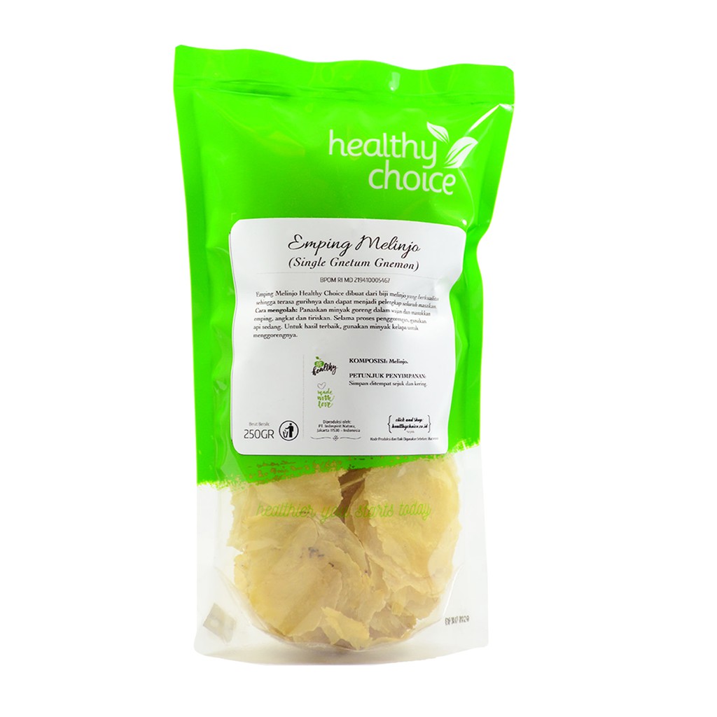 

Healthy Choice Emping melinjo 250gr