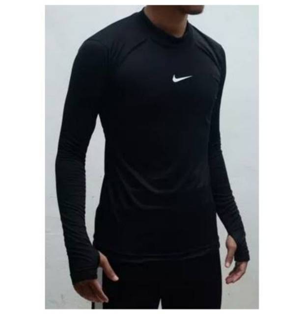 [Tebal &amp; Elastis] Manset Baselayer Panjang Thumbole