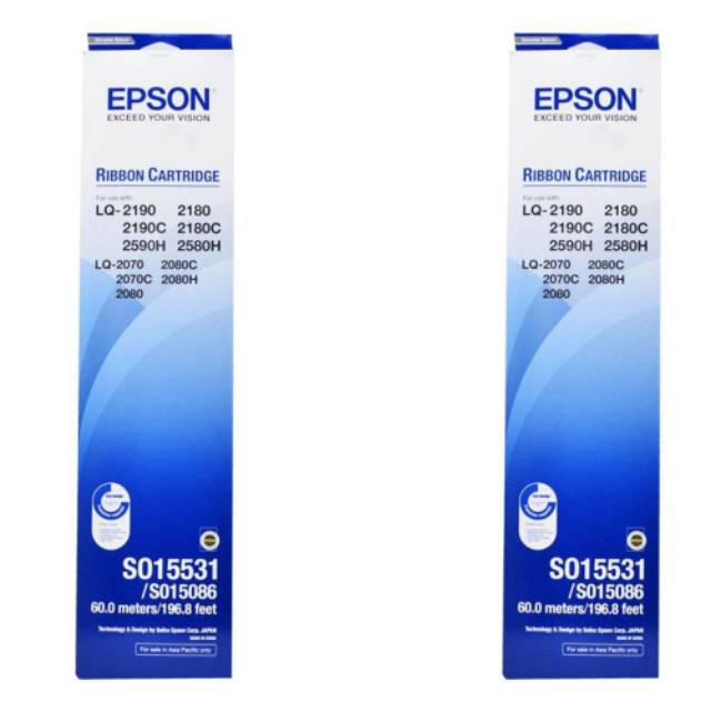 Catric ribbon epson s015531/s015086 original